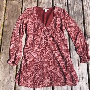 Forever 21 paisley mini dress